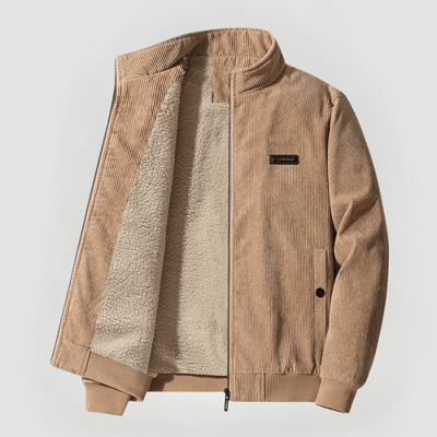 MAX · CORDUROY JACKET WITH FLEECE LINING