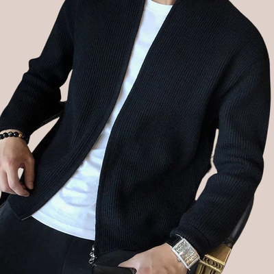 HENRY | Knitted Cotton Cardigan