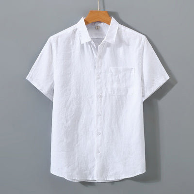 OLIVER | Short Sleeve Linen Shirt