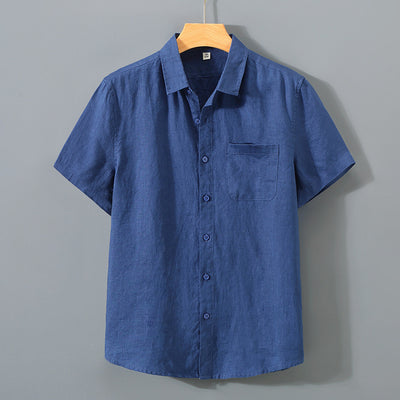 OLIVER | Short Sleeve Linen Shirt