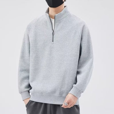 LUCAS | Merino Wool Half-Zip Sweater