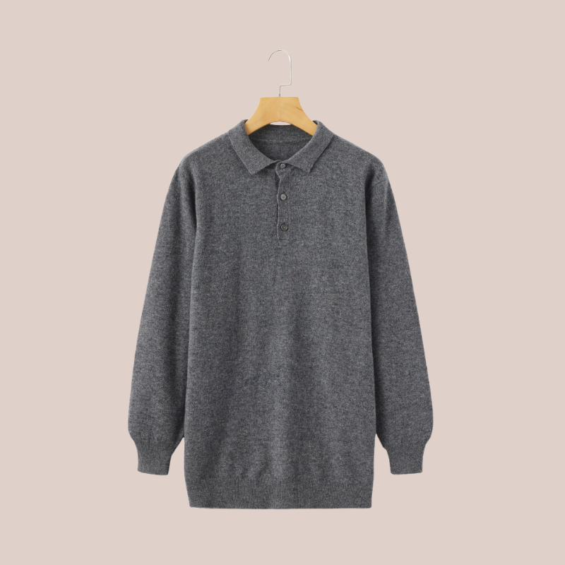 OLIVER | Cashmere Polo Sweater