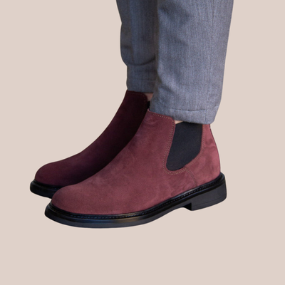 MARON | Classic Suede Chelsea Boots