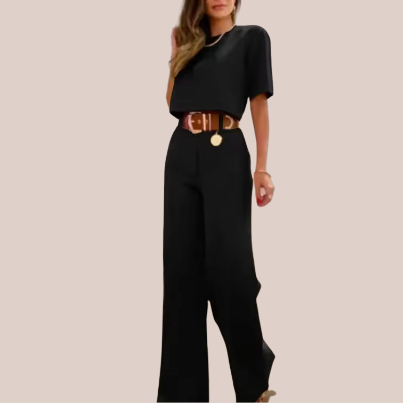 VIVIANA | Elegant Suit with Belt