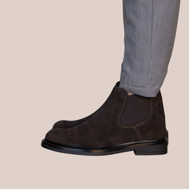 MARON | Classic Suede Chelsea Boots