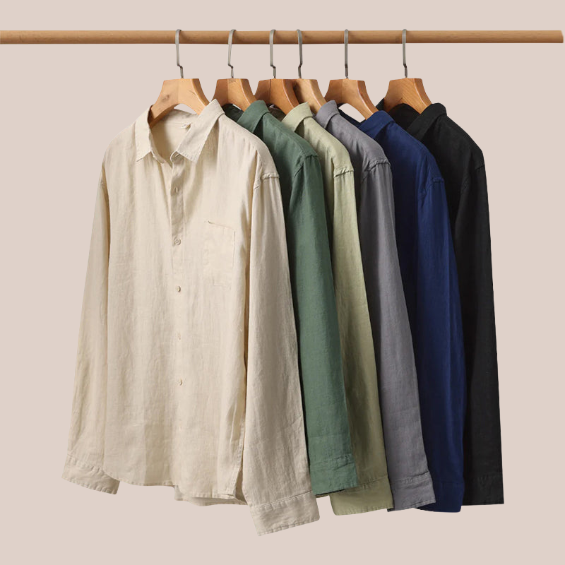 LIAM | Relaxed Linen Shirt