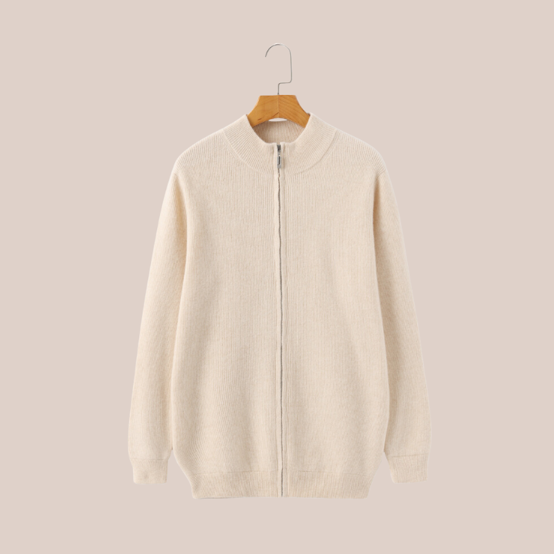 LUCA | Modern Knit Zip-Up