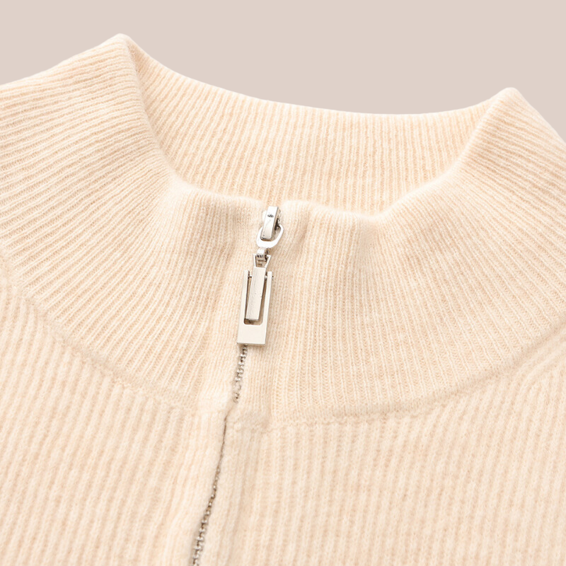 LUCA | Modern Knit Zip-Up