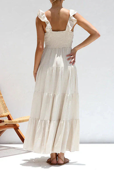 Macy Ruffle Maxi Dress