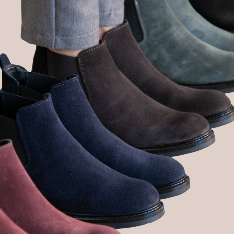 MARON | Classic Suede Chelsea Boots