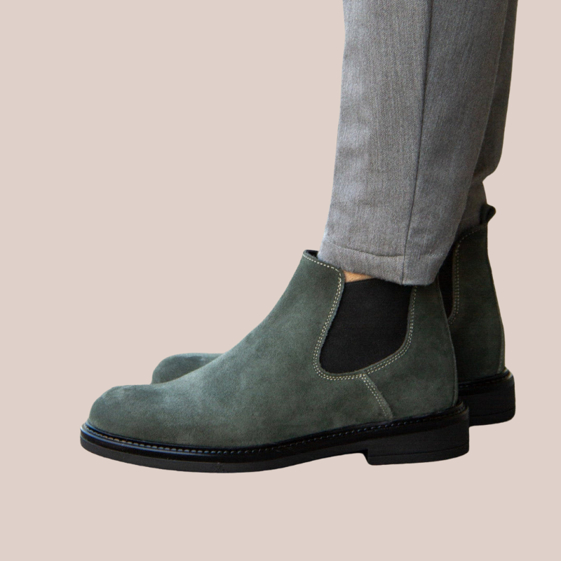 MARON | Classic Suede Chelsea Boots