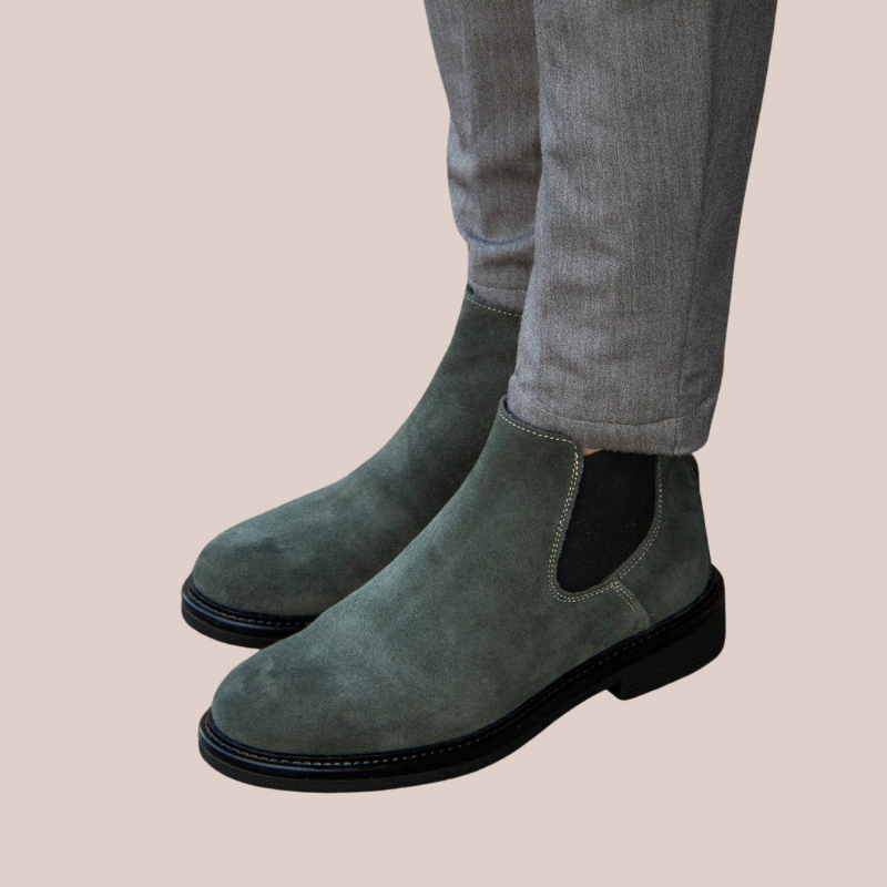 MARON | Classic Suede Chelsea Boots