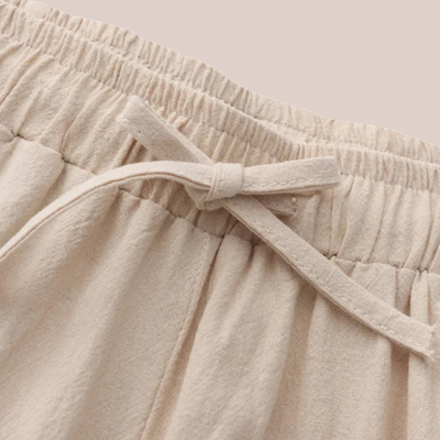 MILO | Linen Drawstring Pants