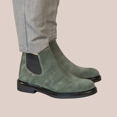 MARON | Classic Suede Chelsea Boots