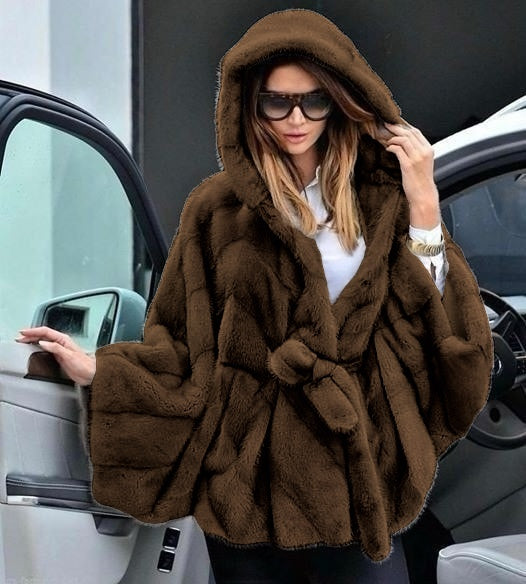 Elena/ Elegant Eco Fur Saint Moritz