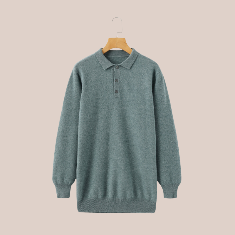 OLIVER | Cashmere Polo Sweater