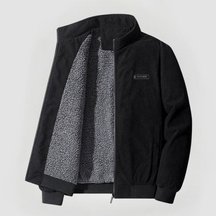 MAX · CORDUROY JACKET WITH FLEECE LINING