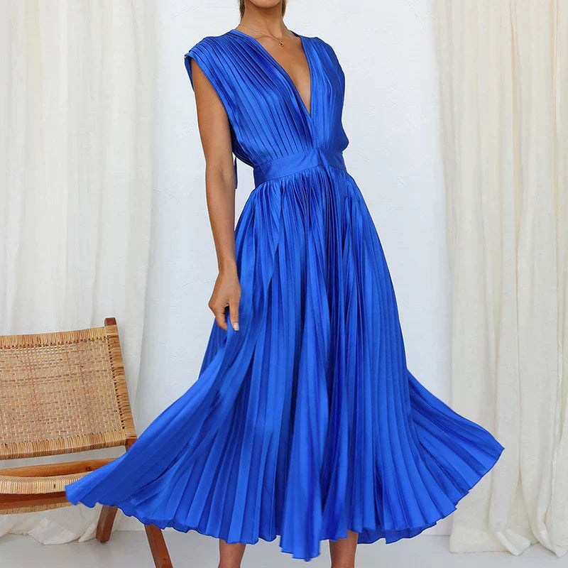 Adelai Elegant Midi Dress