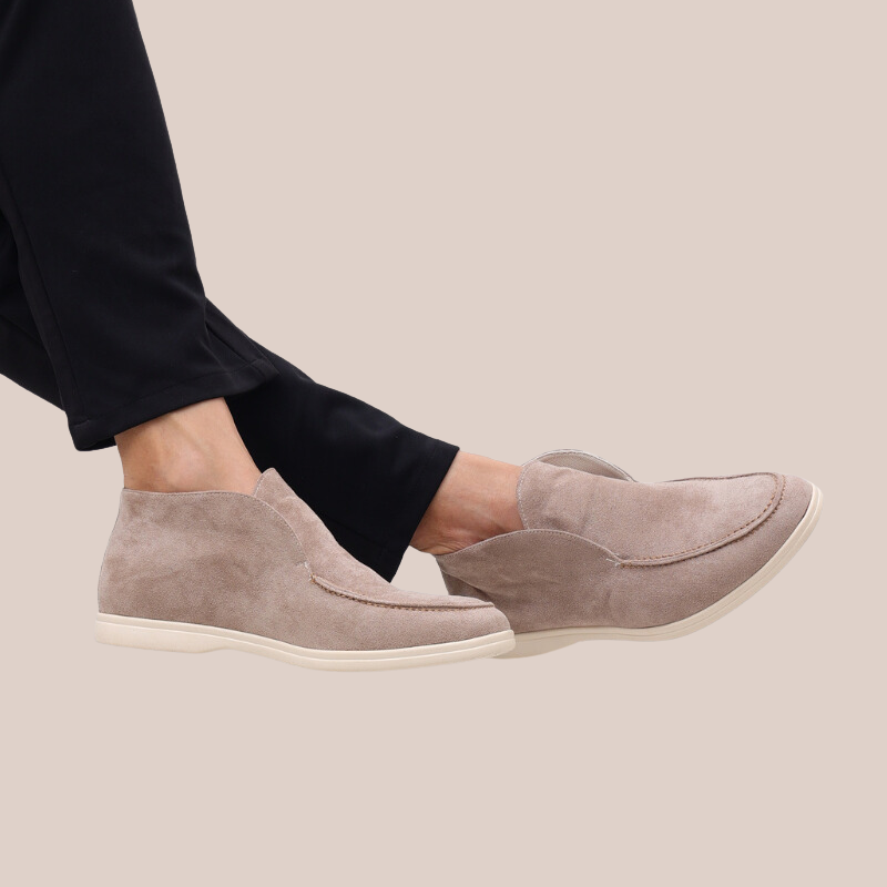 HARLOW | Casual Suede Slip-Ons