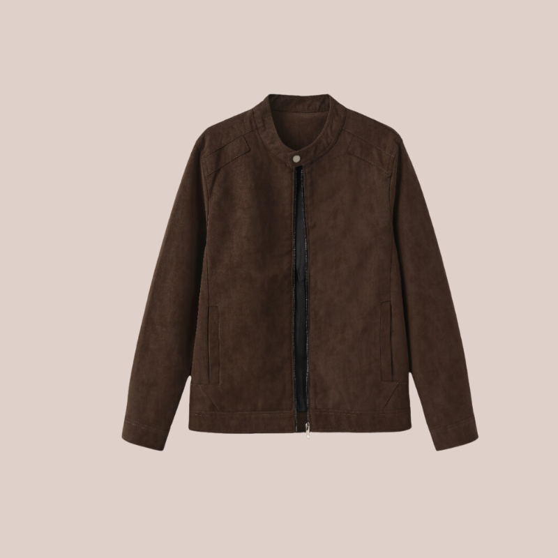 HUNTER | Suede Leather Jacket