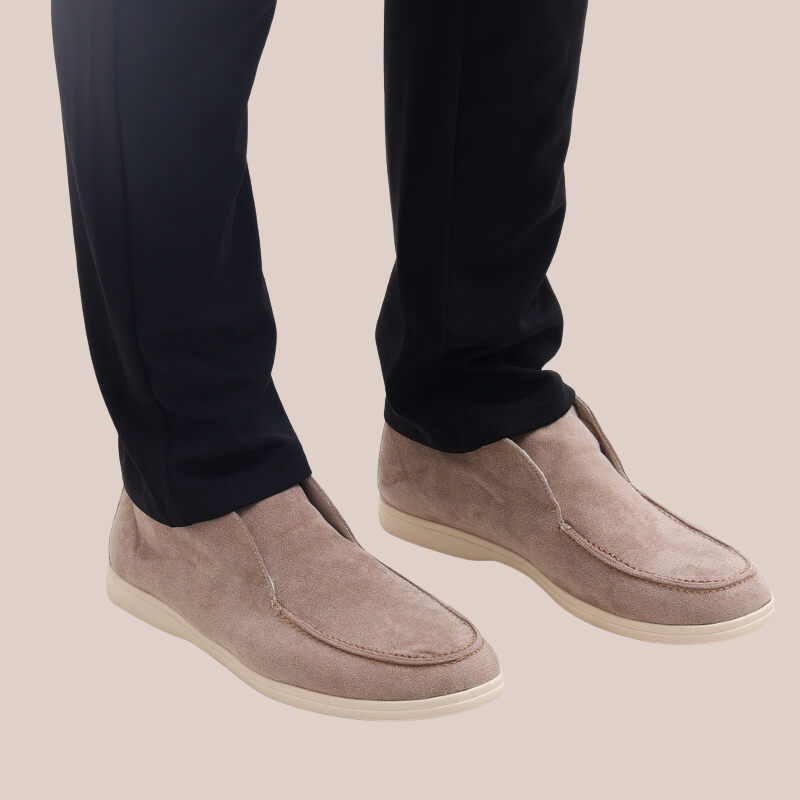 HARLOW | Casual Suede Slip-Ons