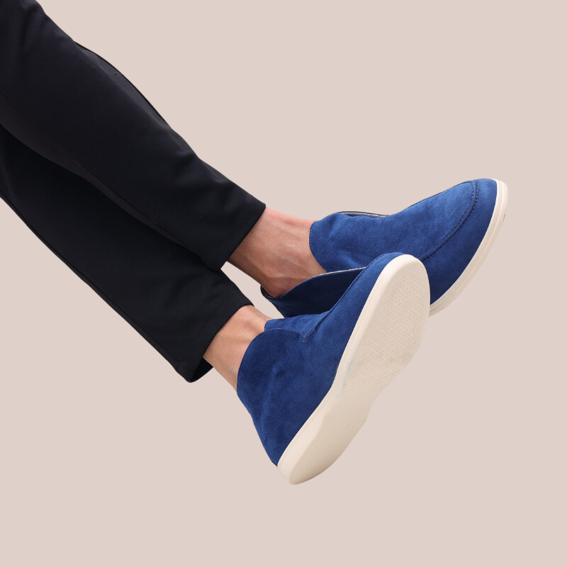 HARLOW | Casual Suede Slip-Ons