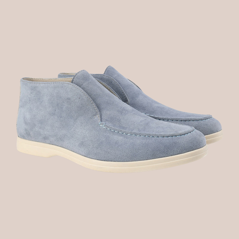 HARLOW | Casual Suede Slip-Ons