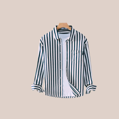 THEODORE | Striped Button-Up Shirt