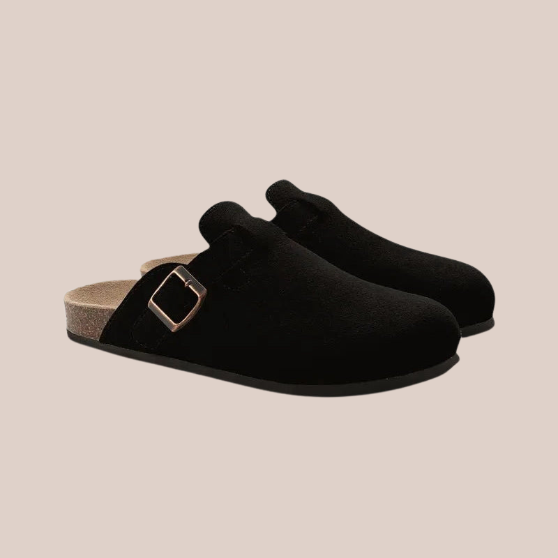 CLYDE | Luxe Suede Clogs