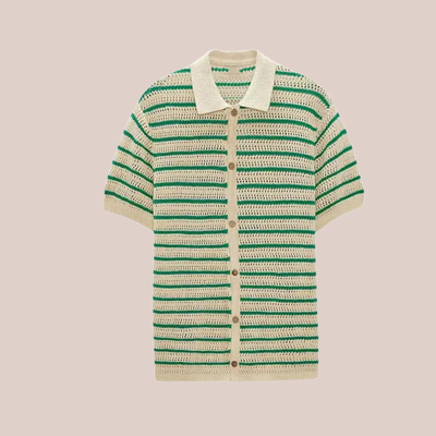 OLIVER | Striped Knit Polo