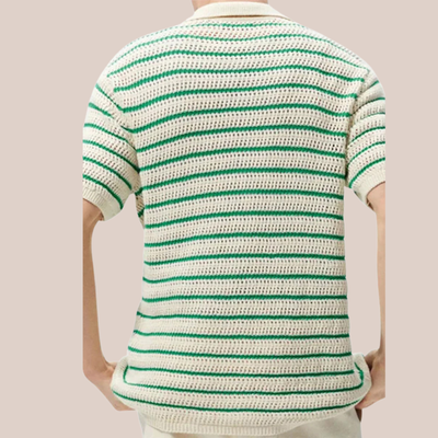 OLIVER | Striped Knit Polo