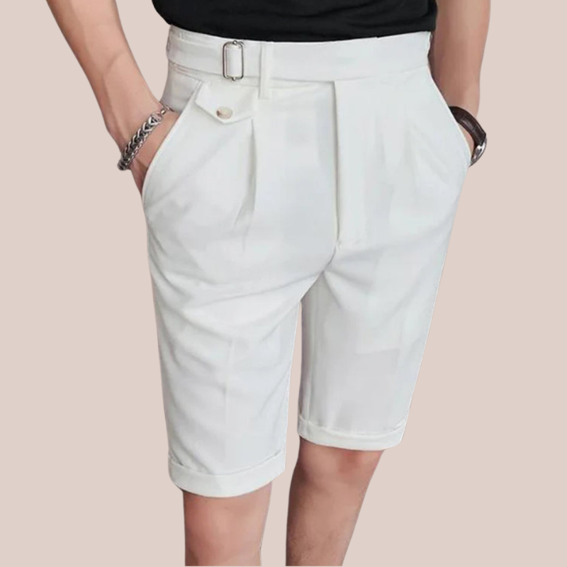 LUCAS | Smart Pleated Shorts