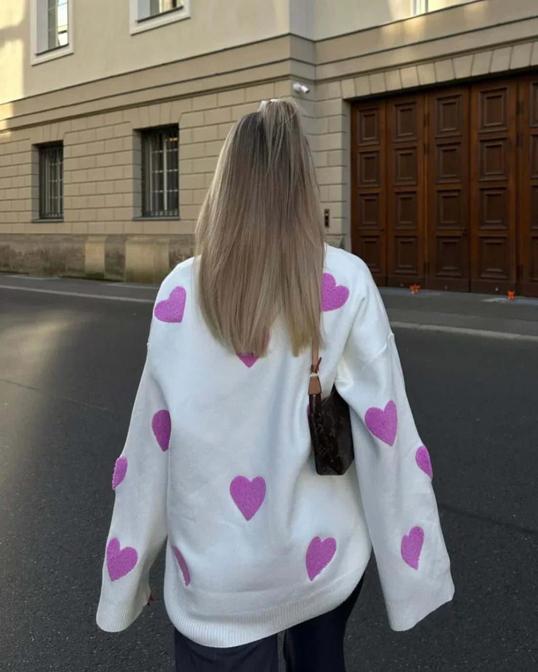 Sienna Cosy Heart Sweater