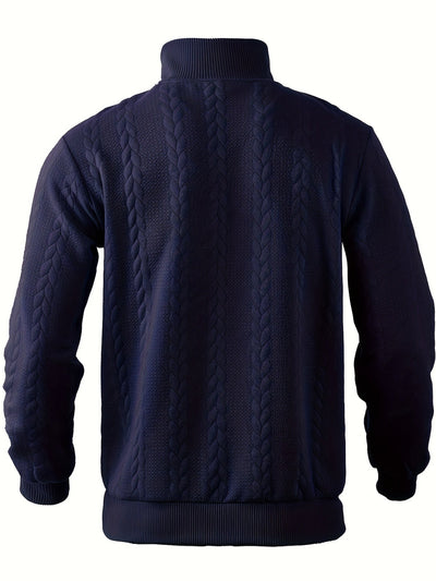 Prince – Vintage Men's Sweater with Zipper