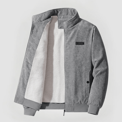 MAX · CORDUROY JACKET WITH FLEECE LINING