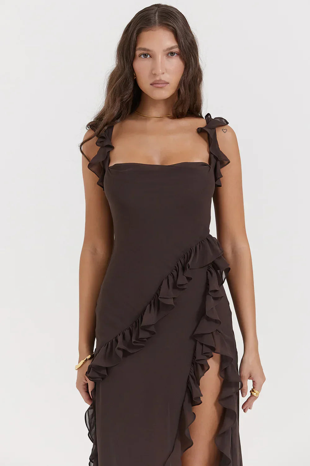 Kim Ruffle Dress