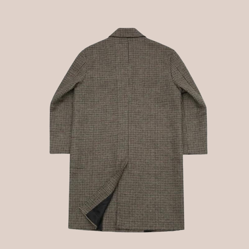 MASON | Houndstooth Wool Coat