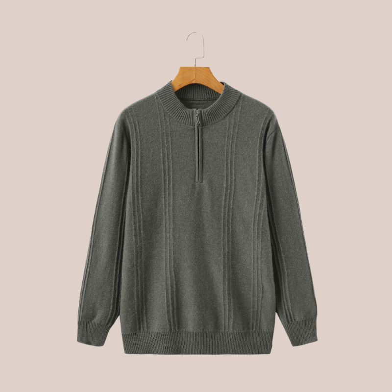 MASON | Cashmere Zip-Up Sweater