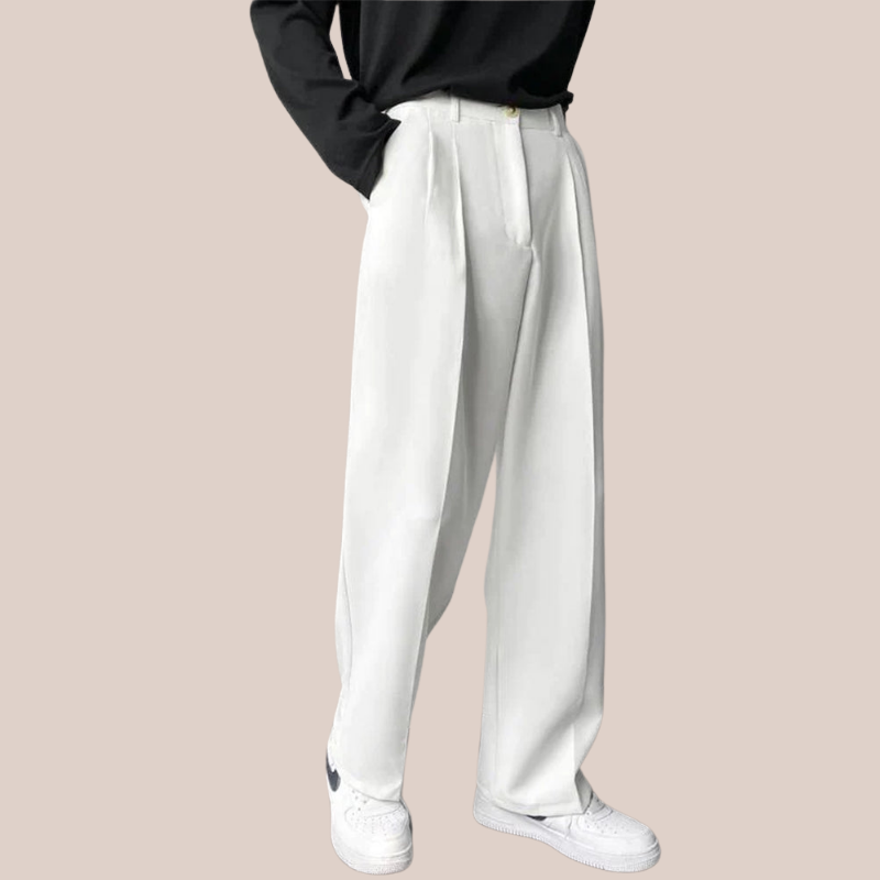 ETHAN | Relaxed Wide-Leg Trousers