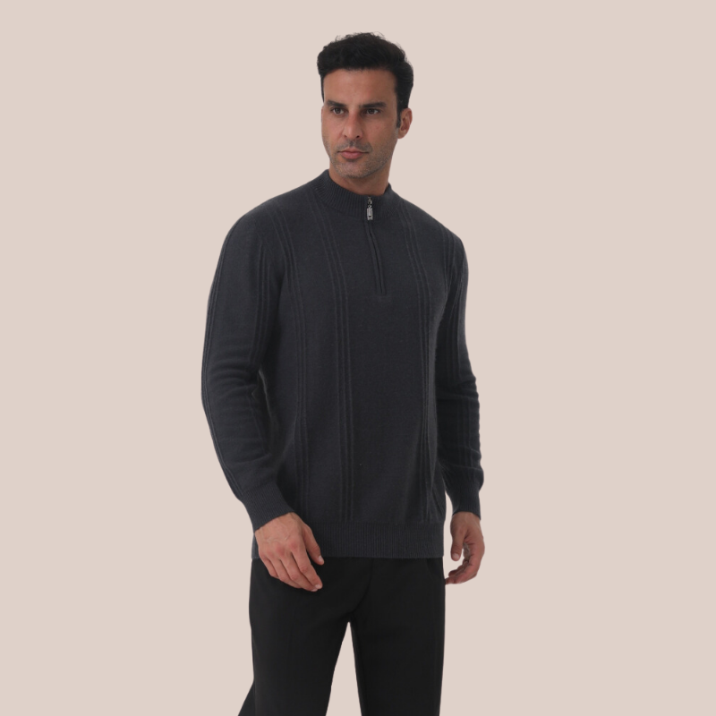 MASON | Cashmere Zip-Up Sweater