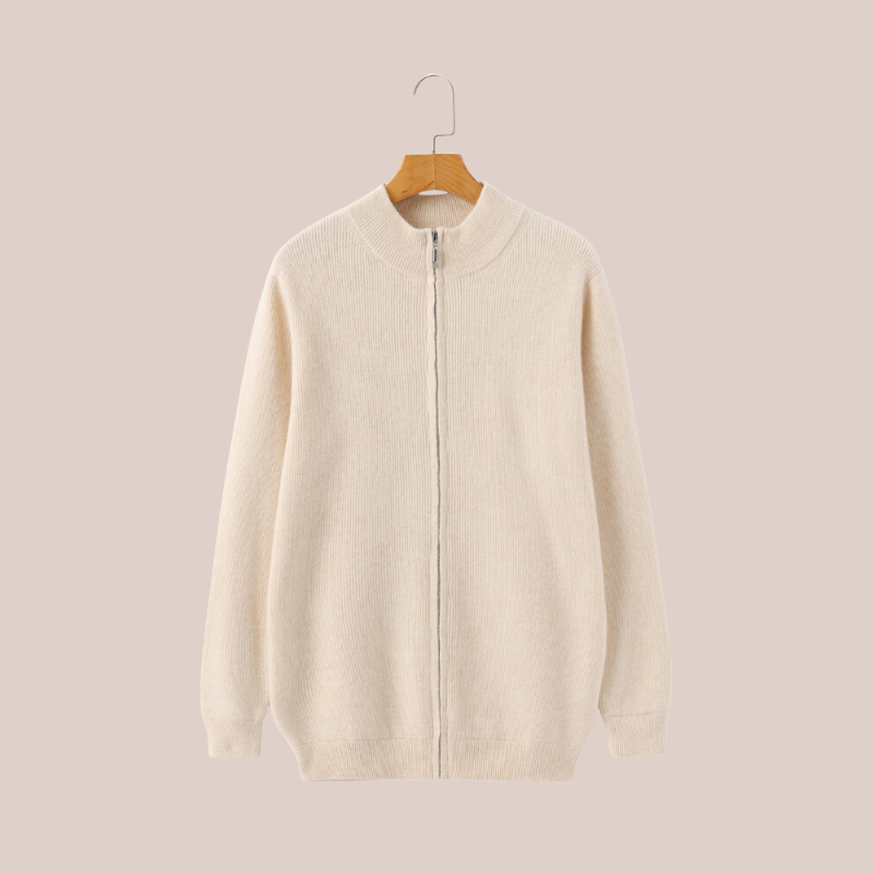 JULIAN | Cashmere Full-Zip Sweater