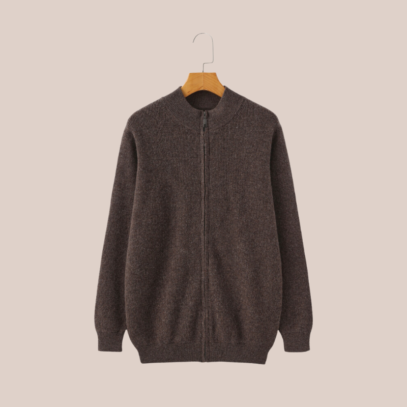 JULIAN | Cashmere Full-Zip Sweater