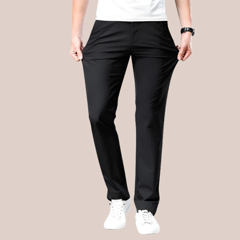 DAVIS | Straight-Leg Casual Trousers