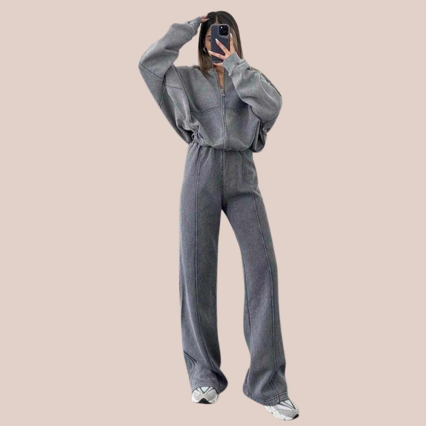 NOIR | Relaxed Tracksuit Set