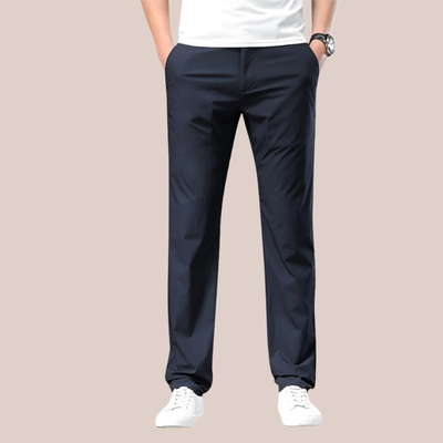 DAVIS | Straight-Leg Casual Trousers