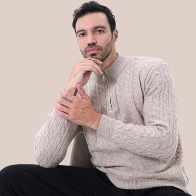 ELIOT | Cable-Knit Cashmere Sweater