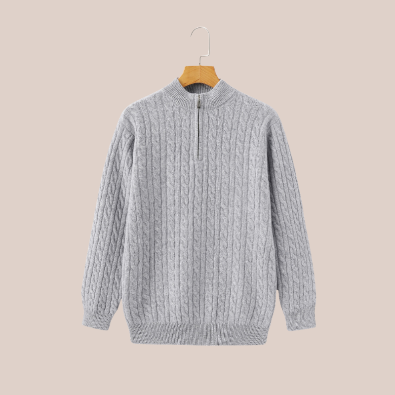 ELIOT | Cable-Knit Cashmere Sweater