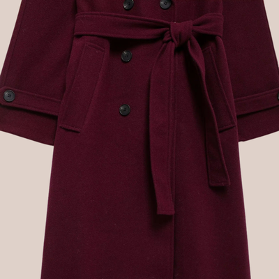 ALINA | Double-Breasted Wool Coat