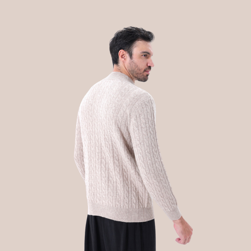 ELIOT | Cable-Knit Cashmere Sweater