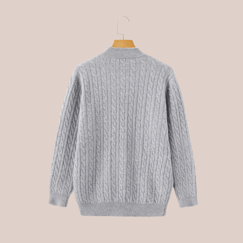 ELIOT | Cable-Knit Cashmere Sweater